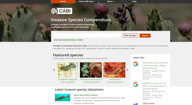 Website cabi.org/isc